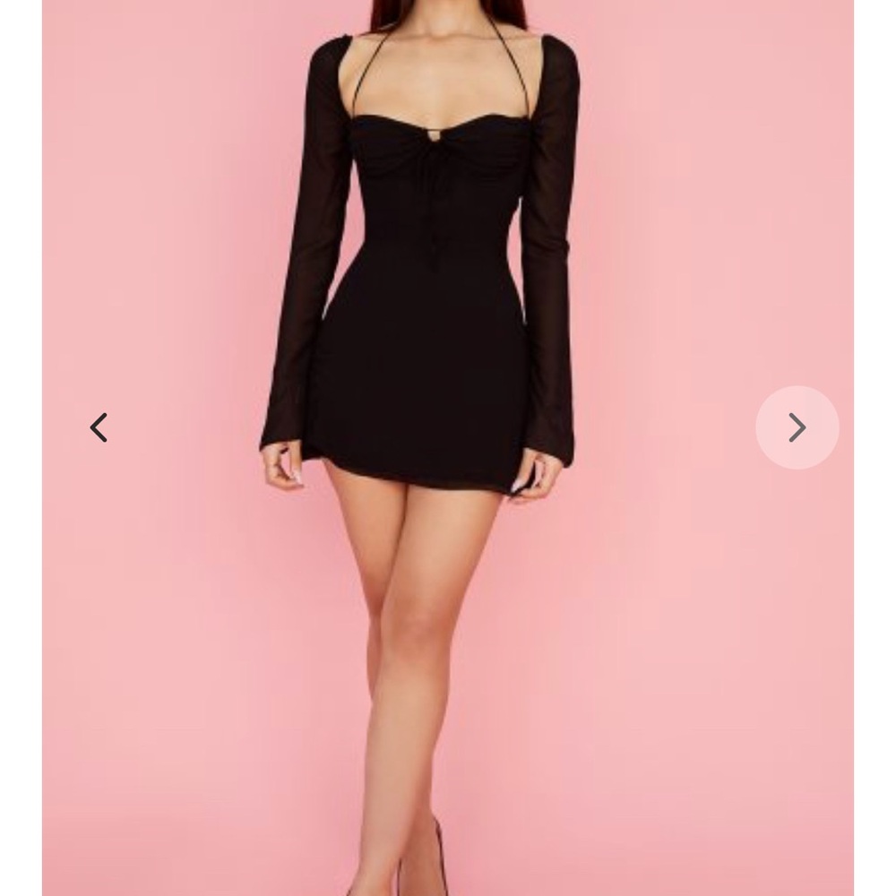 House of CB Black Midi Dress - Picture 2 of 5